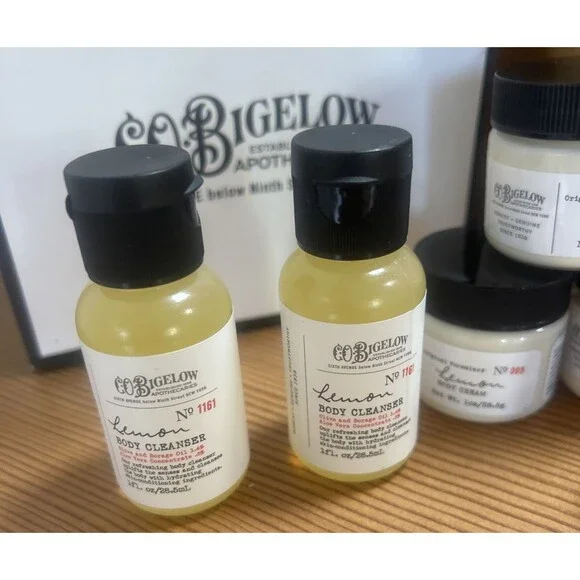 C.O. Bigelow Travel Size Sampler 1 oz 12 pc LOT Lotion, Body Cleanser & Cream - Picture 9 of 12
